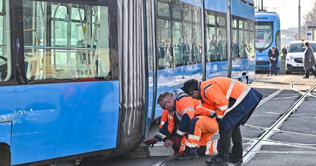 Sudar tramvaja na najprometnijem raskrižju u Zagrebu: Promet teče vrlo otežano